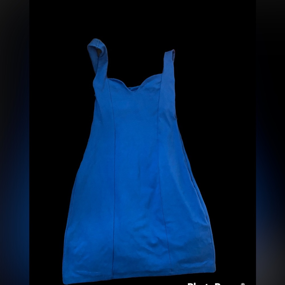 Royal blue Zara dress in size L New without tag
